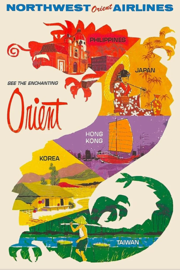 Northwest Orient Airlines - The Enchanting Orient