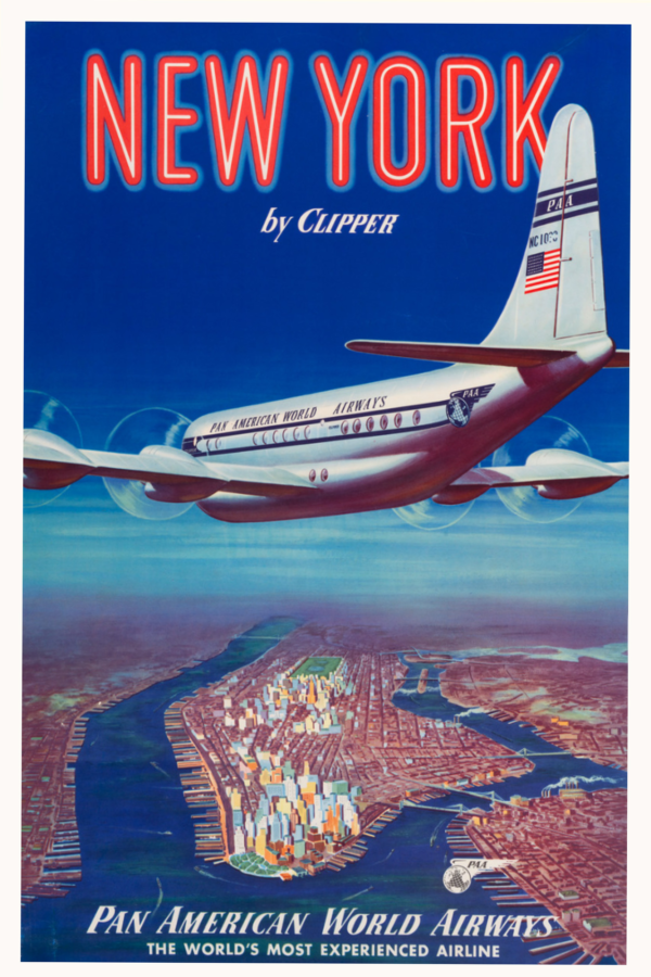 Pan Am New York Poster